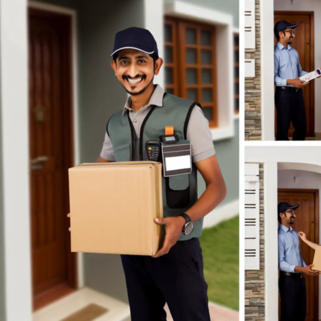 Grafika przedstawiająca szybką dostawę zamówień Kitcharop