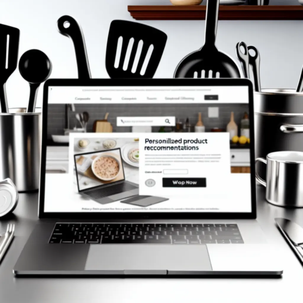 Panel rekomendacji produktów kuchennych